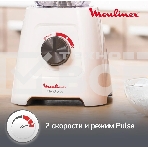 Блендер стационарный Moulinex LM420110 400Вт белый, фото11