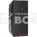 Компьютерный корпус Miditower ExeGate AA-442U2-UNS400 (ATX, БП UNS400 с вент. 12см, 1хUSB+2хUSB 3.0, аудио, черный), фото 1