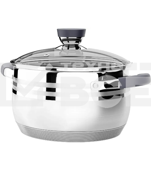 Кастрюля Lara LR02-471 Mercury 2,9 л, 18 см, нержавеющая сталь, с крышкой