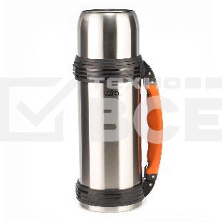 Термос Lara LR04-03 нержавеющая сталь AISI 201 1,2 л