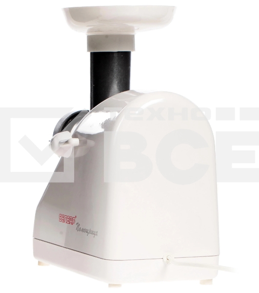 Мясорубка электрическая Белвар Помощница КЭМ-36/220-4-32, 1000 Вт, насадка для теста, колбас, шинковка, ф-ция реверс