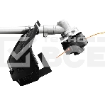 Триммер электрический Kranz KR-1400, 1400Вт, 420/255мм, катушка+диск, разборная штанга, фото8