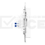 Механизм розетки RJ45 (cat5) EKF UP1-SOW-RJ45-5 белый Эпика, фото6