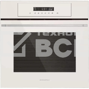 Шкаф духовой электрический Maunfeld AEOD60103BG, 60л, дверца с 3 стеклами, бежевый