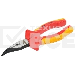 Тонкогубцы IEK K3 ARMA2L 3 изогнутые, диэлектрические, 160 мм, фото 1