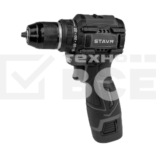 Дрель-шуруповерт СТАВР SDD 16BL-2K, 16 В, 2 Ач, 34 Нм, бесщеточный