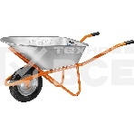 Тачка СИБИН СТ-12 строительная одноколесная, 180 кг, фото 1