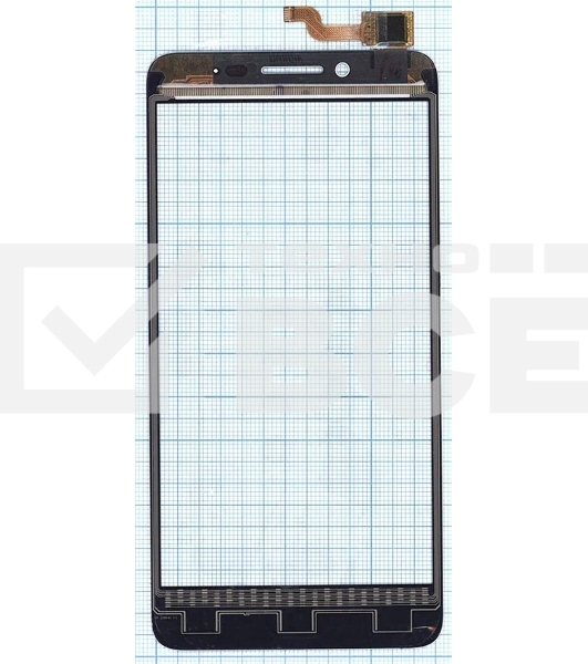 Сенсорное стекло (тачскрин) для Lenovo A3690, белое