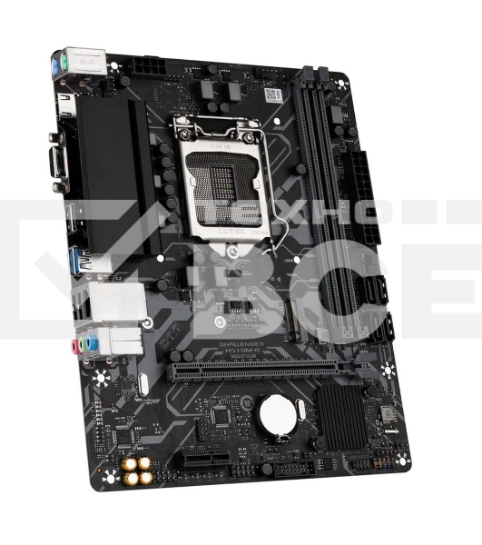 Материнская плата Maxsun Challenger H510M-R, LGA 1200, Intel H510, 2xDDR4, 4xSATA, 1xM.2, 1xPCIe 4.0 x16, 1xPCIe 3.0 x1, 1xHDMI, 1xVGA, 1x 1Gb LAN, 2xUSB-A 3.2 Gen 1, 4xUSB-A 2.0, 3x3.5 мм, 5.1, M-ATX