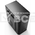 Компьютерный корпус CBR PCC-MATX-MX10-450W2 Компьютерный корпус mATX Minitower MX10, c БП PSU-ATX450-08EC (450W/80mm), 2*USB 2.0, HD Audio+Mic, Black, фото3