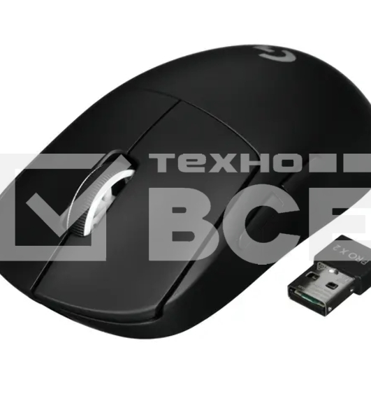 Мышь беспроводная Logitech G PRO X SUPERLIGHT 2 черный, 32000 dpi, радиоканал, USB, кнопки - 5