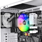 Устройство охлаждения(кулер) Thermaltake UX200 SE ARGB Soc-AM5/AM4/1151/1200/1700 черный 4-pin 25dB Al+Cu 170W Ret (CL-P105-AL12SW-A), фото3