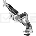 Кронштейн для мониторов Ultramounts UM718 серый 17'-35' макс.15кг крепление к столешнице поворот и наклон, фото5