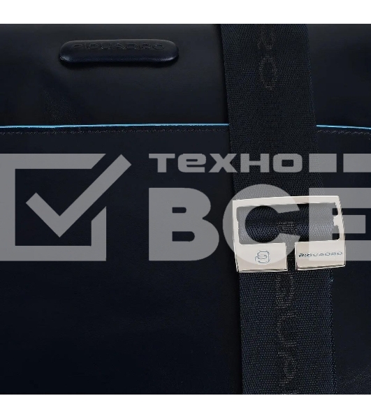 Сумка-мессенджер мужская Piquadro Blue Square CA5086B2/BLU2, темно-синий, натур.кожа