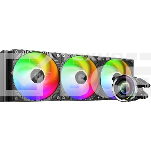 СВО для процессора ID-COOLING FX360 INF черный 120мм алюминий+медь 2000rpm 27.2db 4-pin 350W
