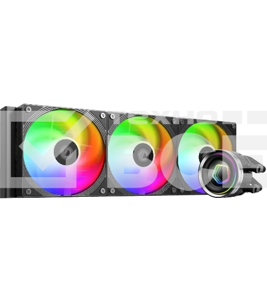 СВО для процессора ID-COOLING FX360 INF черный 120мм алюминий+медь 2000rpm 27.2db 4-pin 350W