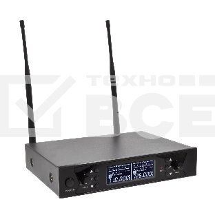 Микрофонная радиосистема с DSP Axelvox DWS7000HT (HT Bundle) UHF 710-726 MHz, 100 каналов, LCD дисплей, 2х ИК порт, 2 ручных микрофона, 2 держателя на стойку, 2 цветных кольца