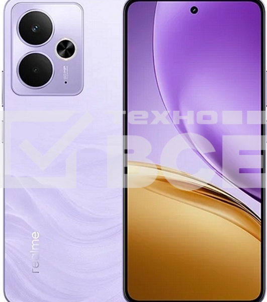Смартфон Realme 14T 5G RMX5078 8/256Gb фиолетовый