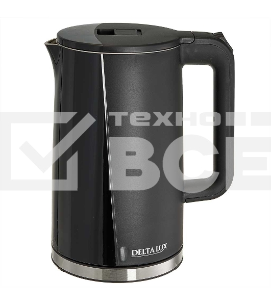 Чайник электрический DELTA LUX DE-1011 черный