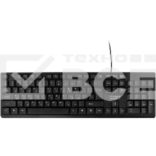 Клавиатура проводная CBR KB 101 USB 104 кл., офисн., 1,5 м