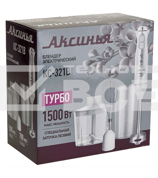 Блендер АКСИНЬЯ КС-321В белый