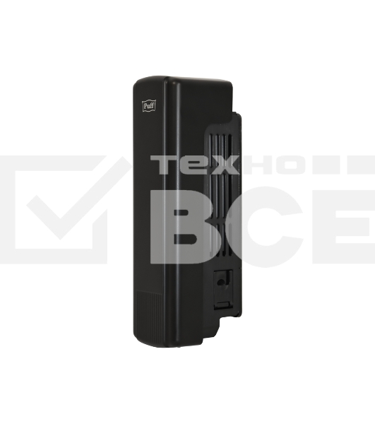 Дозатор для мыла Puff-8110Bl 350 мл, черный, ABS-пластик