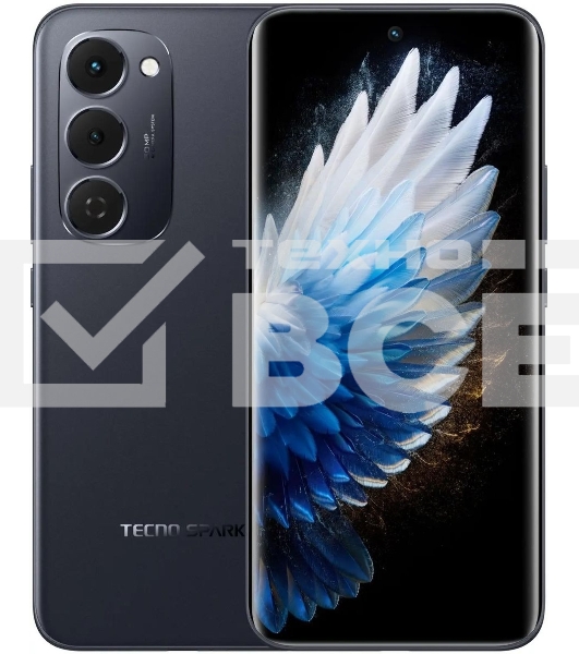 Смартфон Tecno Spark 40 Pro+ 8/256Gb черный