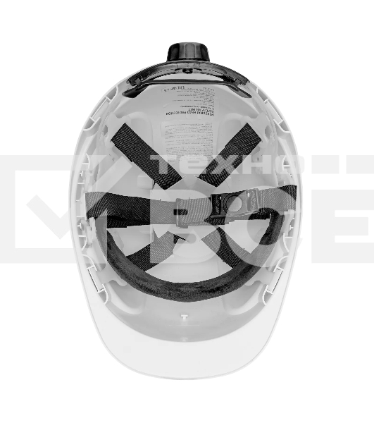 Каска защитная ударопрочная Denzel ABS/PC, плавная регулировка, модель 