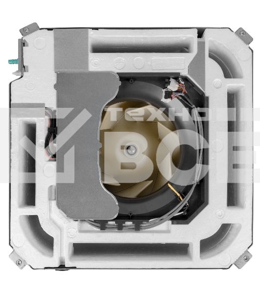 Внутренний блок сплит-системы кассетного типа Electrolux EACC/in-12H/UP4-DC/N8 инвертор, 12000 BTU, 35 м², 29 дБ, охлаждение, обогрев, осушение, белый