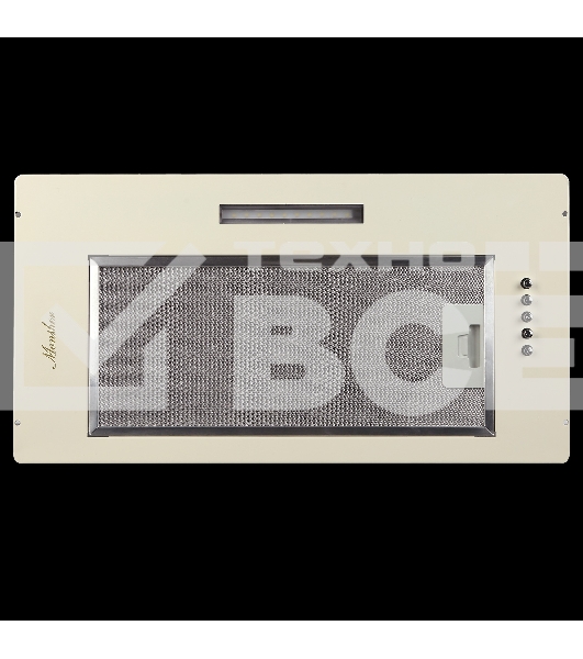 Вытяжка встраиваемая Monsher Angers 60 Beige бежевый, 54 см, 800 куб. м/ч, 45 дБ