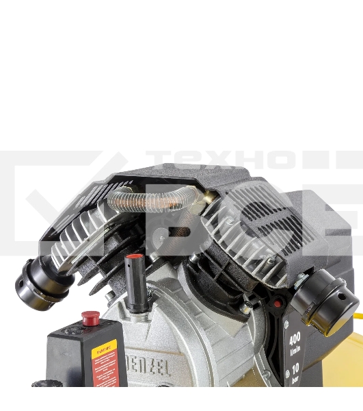 Компрессор воздушный Denzel DKV2200/100,Х-PRO (58079) 2.2 кВт, 400 л/мин, 100л