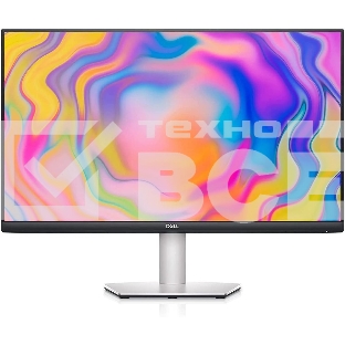 Монитор 27' Dell S2722QC IPS 3840x2160, 60 Гц, 4 мс, 16:9, 350 кд/м², 2xHDMI 2.0, 1xUSB-C, 2xUSB, динамики, серебристый