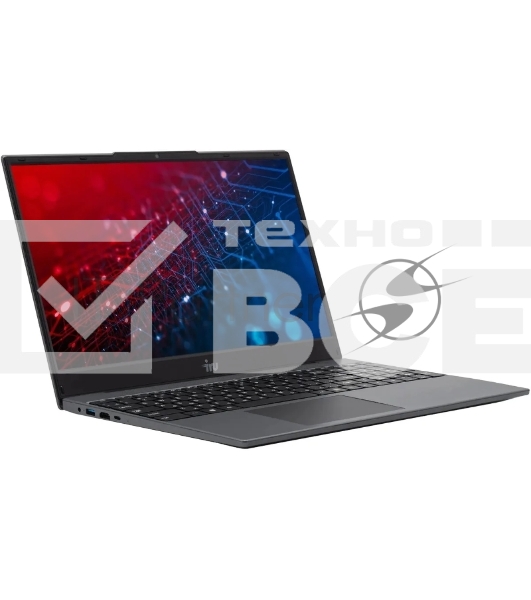 Ноутбук IRU Tactio 15PHR Ryzen 5 7430U 16Gb SSD512Gb AMD Radeon Graphics 15.6' IPS FHD (1920x1080) Windows 11 Pro 64 black WiFi BT Cam 4000mAh (2150148)