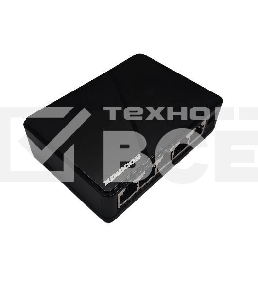 Коммутатор неуправляемый NEOMAX NMS-105P-1000-P, 5 портов 1000 Mbps, пластик