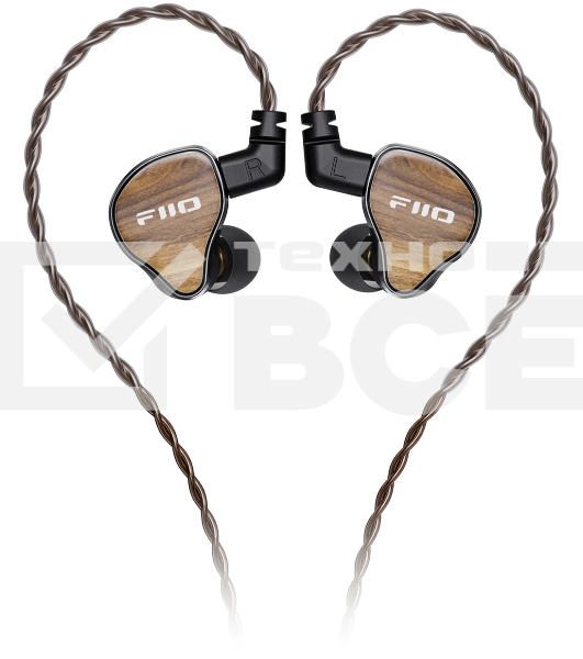 Проводные наушники FiiO FH13 черный, внутриканальные, Jack 3.5/4.4 мм