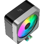 Кулер для процессора CPU Cooler Ocypus Delta A40 EX BK Digital (200W, 4-pin PWM, LED temp., 157mm, Al/Cu, 4x6mm, ARGB, 1x120mm, 60CFM, 31dBA, 1600RPM, S: 1851/1700/1200/115X, AM5/AM4, black), фото10