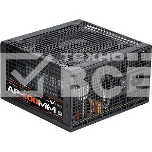 Блок питания Aerocool / Formula ATX 500W AP-500ММ 80 PLUS WHITE (20+4pin) APFC 120mm fan 6xSATA RTL