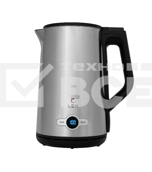 Чайник LEX LX 30022-1, брашированная сталь