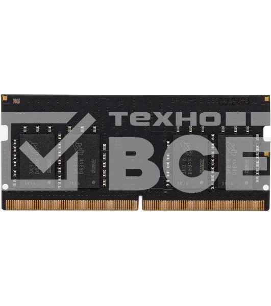 Оперативная память DDR5 16GB 4800MHz Digma DGMAS54800016S RTL PC5-38400 CL40 SO-DIMM 262-pin 1.1В single rank Ret