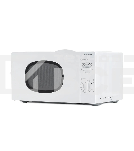 Микроволновая печь Starwind SWM6520 белый, 20 л, 700 Вт, переключатели - поворотный механизм