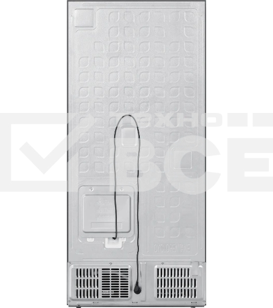 Холодильник Hisense RQ5P470SAF1 трехкамерный, черный, 331/199, морозилка снизу, Total No Frost, Side-by-Side