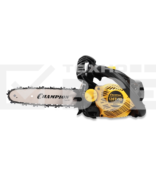 Бензопила CHAMPION 126T-10 { 1,15кВт 25см? 2,4кг }