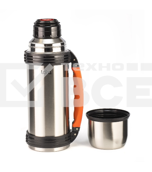 Термос Lara LR04-03 нержавеющая сталь AISI 201 1,2 л