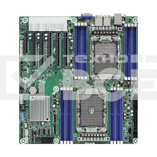 Материнская плата серверная ASRock SP2C621D16-2T, 2xLGA4189, Intel C621A, 16xDDR4, 14xSATA, 1xM.2, 5xPCIe 4.0 x16, 1xVGA, 2x10Gb LAN, 2xUSB-A 5Gbps, IPMI, EEB