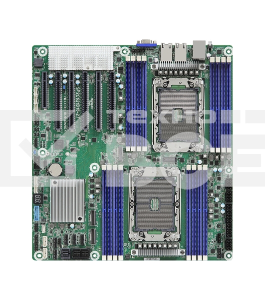 Материнская плата серверная ASRock SP2C621D16-2T, 2xLGA4189, Intel C621A, 16xDDR4, 14xSATA, 1xM.2, 5xPCIe 4.0 x16, 1xVGA, 2x10Gb LAN, 2xUSB-A 5Gbps, IPMI, EEB