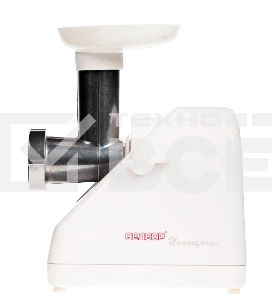 Мясорубка электрическая Белвар Помощница КЭМ-36/220-4-32, 1000 Вт, насадка для теста, колбас, шинковка, ф-ция реверс