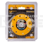 Диск алмазный отрезной Denzel 115 х 22,2мм, сплошной, супертонкий, горячий пресс, сухой/мокрый рез, фото3