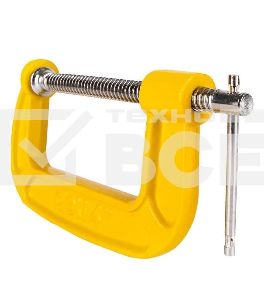 Струбцина Deli DL-G204 Диапазон зажима:0-50мм