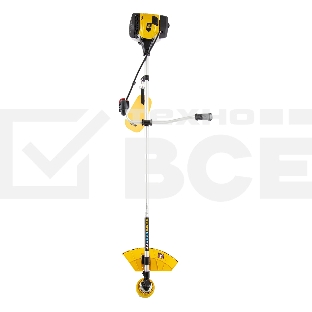 Триммер бензиновый Denzel DGT-430, 43см3, 2,5 л.с., неразъемная штанга, состоит из 2 частей