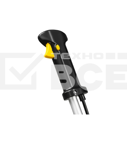 Триммер электрический Kranz KR-1400, 1400Вт, 420/255мм, катушка+диск, разборная штанга